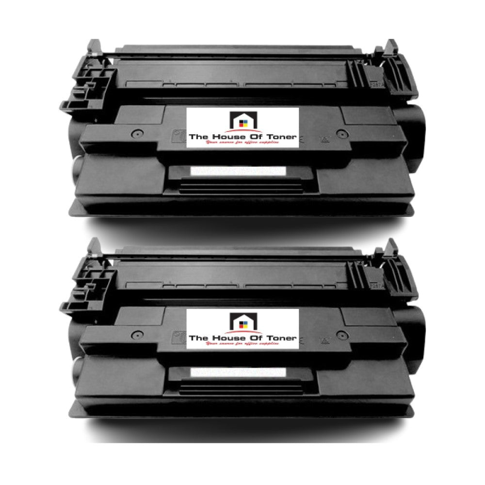 Compatible Toner Cartridge Replacement For HP CF287A (87A) Black (8.5K YLD) 2-Pack Compatible Toner Cartridge Replacement For HP CF287A (87A) Black (8.5K YLD) 2-Pack