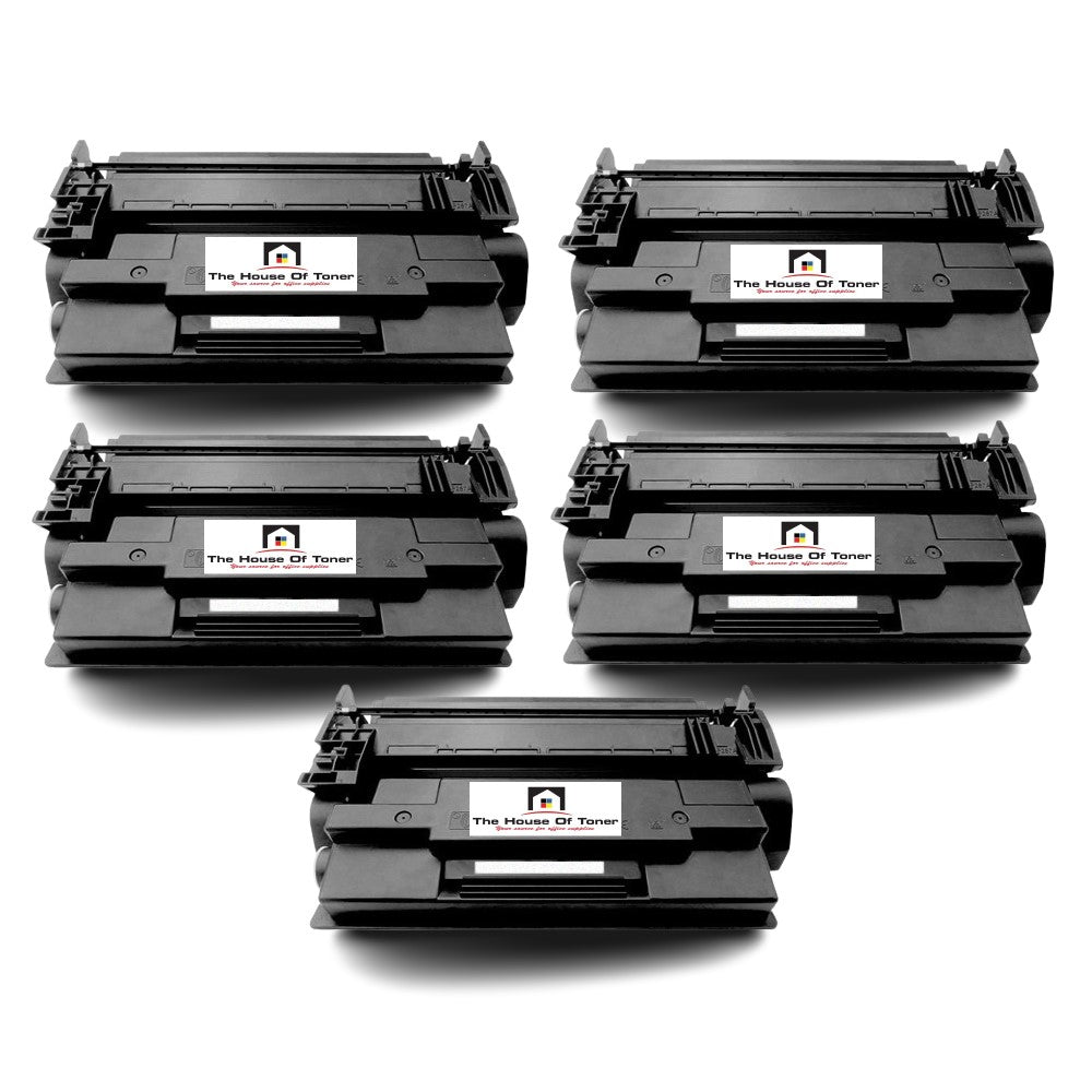 Compatible Toner Cartridge Replacement For HP CF287A (87A) Black (8.5K YLD) 5-Pack Compatible Toner Cartridge Replacement For HP CF287A (87A) Black (8.5K YLD) 5-Pack