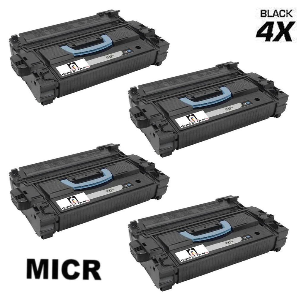 Compatible Toner Cartridge Replacement For HP CF325X (25X) High Yield Black (34.5K YLD) 4-Pack (W/Micr) Compatible Toner Cartridge Replacement For HP CF325X (25X) High Yield Black (34.5K YLD) 4-Pack (W/Micr)