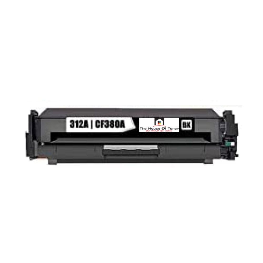 Compatible Toner Cartridge Replacement for HP CF380A (312A) Black (2.2K YLD) Compatible Toner Cartridge Replacement for HP CF380A (312A) Black (2.2K YLD)