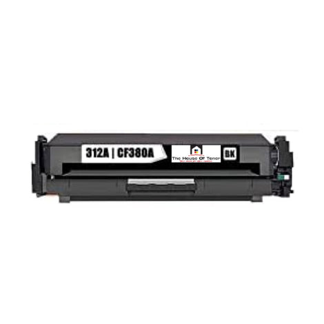 Compatible Toner Cartridge Replacement for HP CF380A (312A) Black (2.2K YLD)