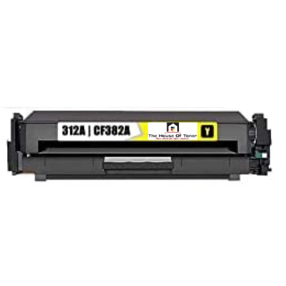 Compatible Toner Cartridge Replacement for HP CF382A (312A) Yellow (2.7K YLD) Compatible Toner Cartridge Replacement for HP CF382A (312A) Yellow (2.7K YLD)