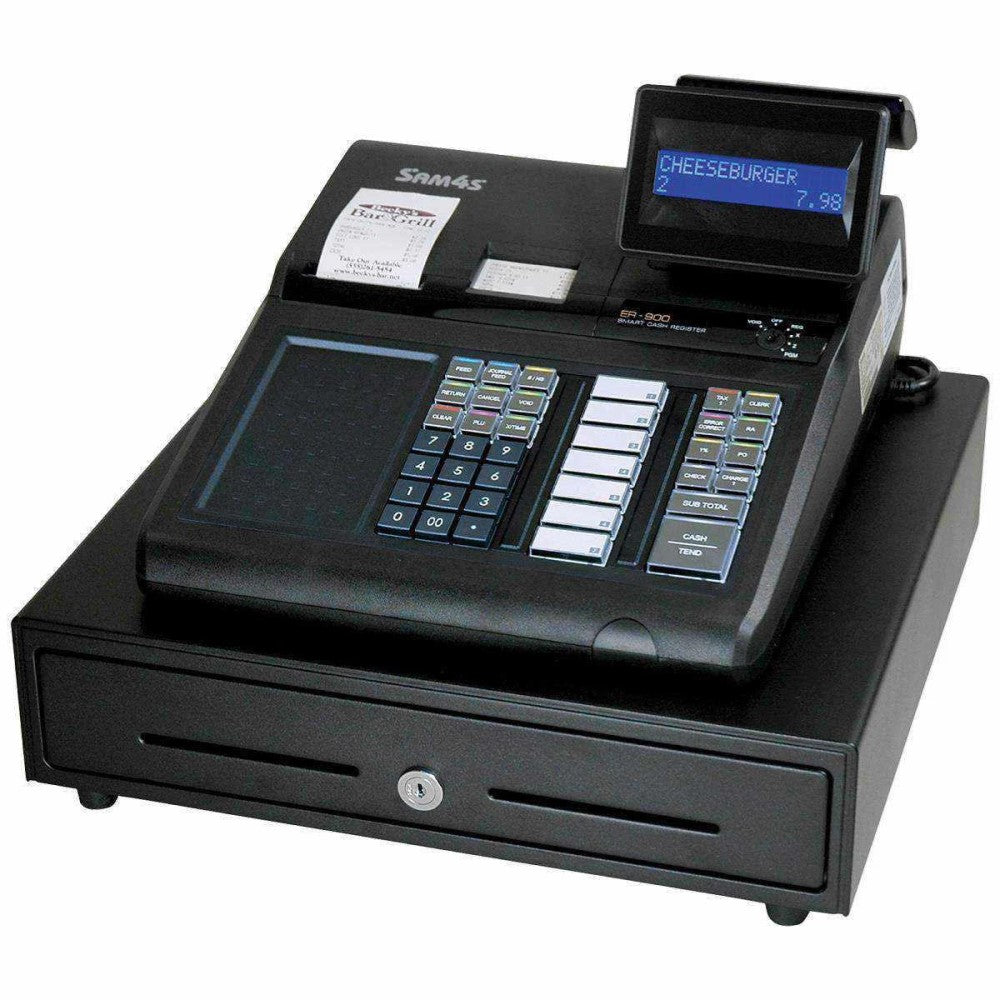 CRSER915 SAM4s ER-915 14 DEPT RETAIL THERMAL CASH REG CRSER915 SAM4s ER-915 14 DEPT RETAIL THERMAL CASH REG