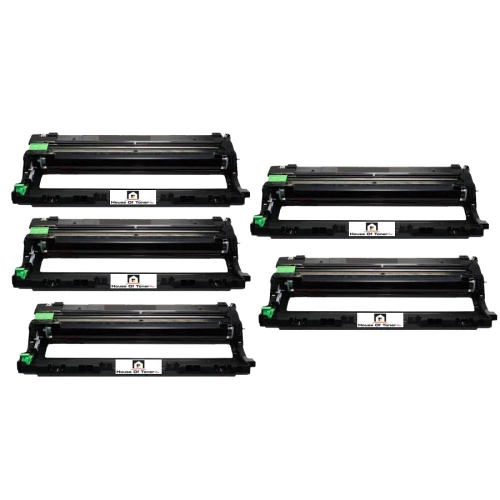 Compatible Drum Unit Replacement For BROTHER DR221CL (DR-221CL) 5-Pack Compatible Drum Unit Replacement For BROTHER DR221CL (DR-221CL) 5-Pack