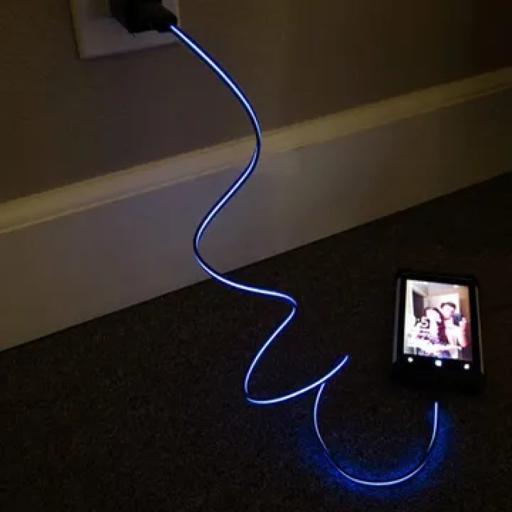EC416 SumacLife 2.9 Foot Micro USB Charge Cable with Green Light EC416 SumacLife 2.9 Foot Micro USB Charge Cable with Green Light