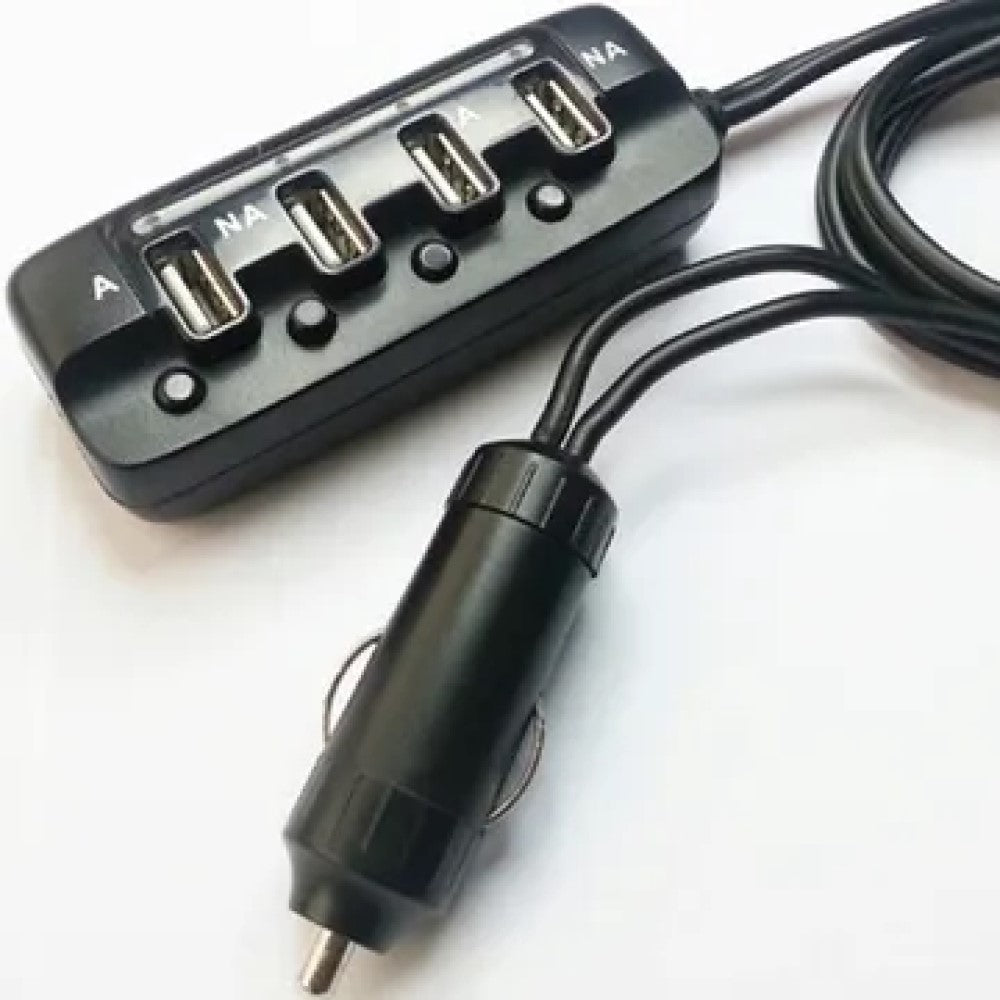 EN842 Craig 4 Port USB Device Charging Car Power Hub