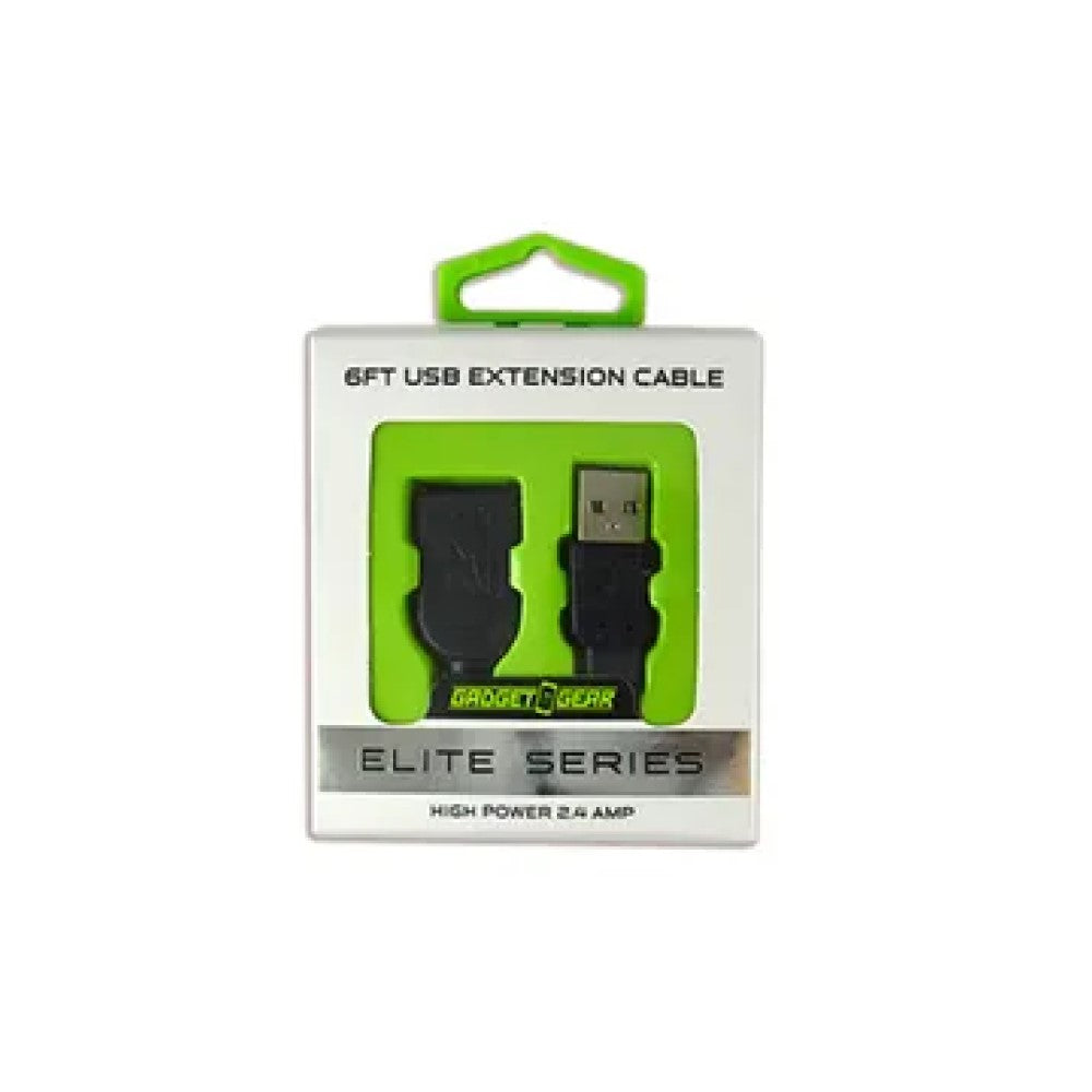 EN896 Gadget Gear Elite Series 6 Foot USB Extension Cord