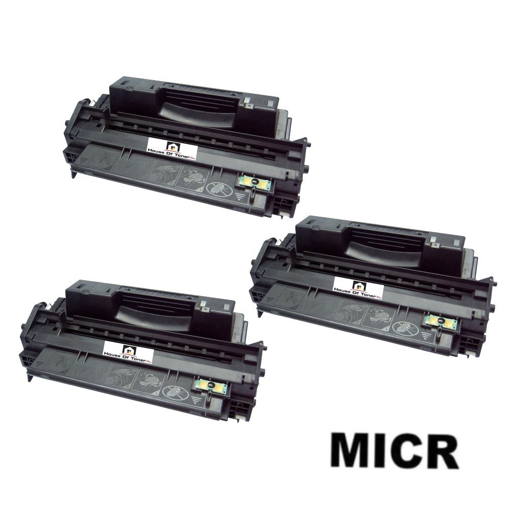 Compatible Toner Cartridge Replacement for HP Q2610A (10A) Black (6K YLD) 3-Pack (W/Micr) Compatible Toner Cartridge Replacement for HP Q2610A (10A) Black (6K YLD) 3-Pack (W/Micr)