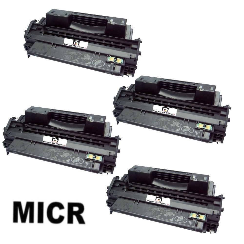 Compatible Toner Cartridge Replacement for HP Q2610A (10A) Black (6K YLD) 4-Pack (W/Micr) Compatible Toner Cartridge Replacement for HP Q2610A (10A) Black (6K YLD) 4-Pack (W/Micr)