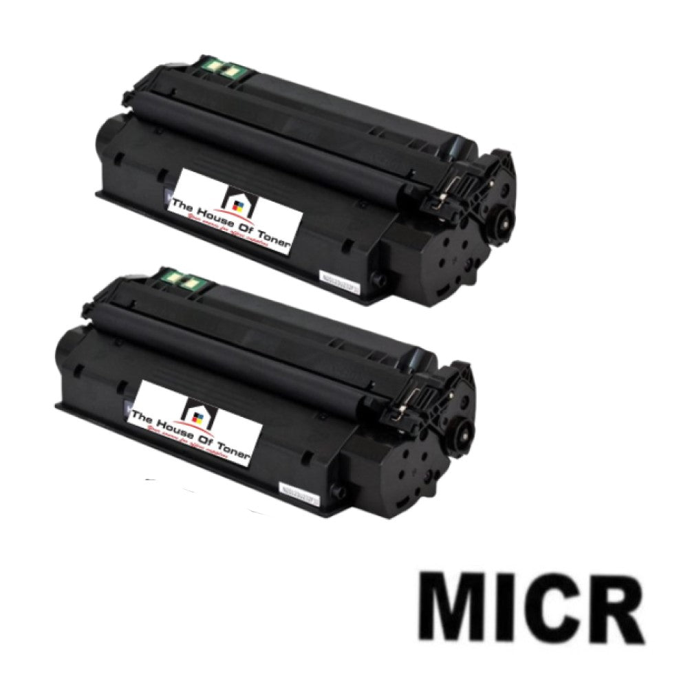 Compatible Toner Cartridge Replacement for HP Q2613A (13A) Black (2.5K YLD) 2- Pack (W/Micr) Compatible Toner Cartridge Replacement for HP Q2613A (13A) Black (2.5K YLD) 2- Pack (W/Micr)