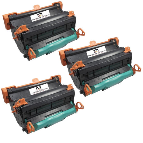 Compatible Drum Unit Replacement for HP Q3964A (122A) Black & Color (20K YLD- Black; 5K YLD-Color) 3-Pack