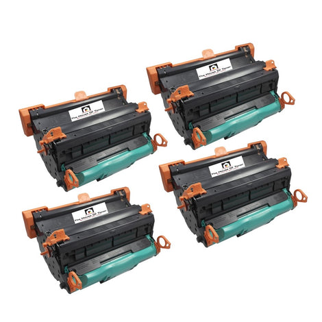 Compatible Drum Unit Replacement for HP Q3964A (122A) Black & Color (20K YLD- Black; 5K YLD-Color) 4-Pack