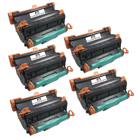 Compatible Drum Unit Replacement for HP Q3964A (122A) Black & Color (20K YLD- Black; 5K YLD-Color) 5-Pack