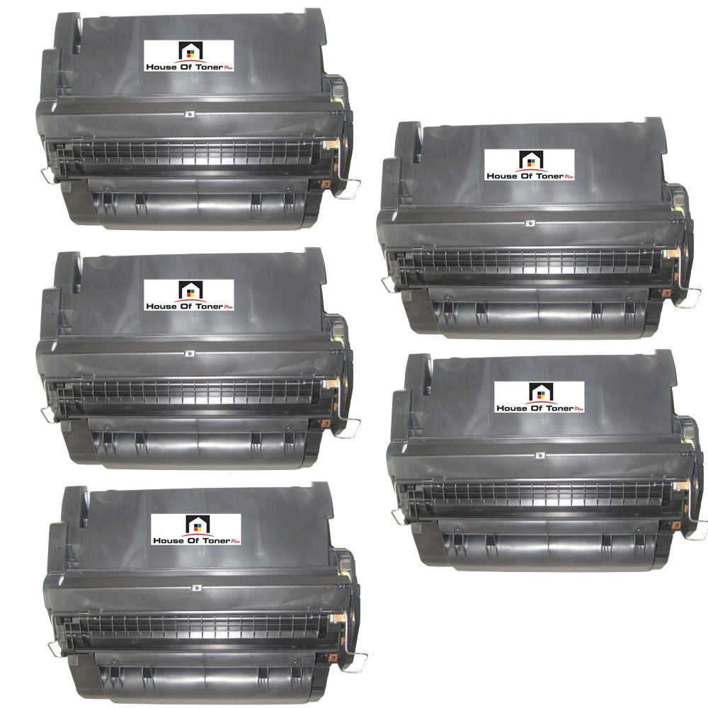 Compatible Toner Cartridge Replacement for HP Q5942A (42A) Black (10K YLD) 5-Pack Compatible Toner Cartridge Replacement for HP Q5942A (42A) Black (10K YLD) 5-Pack