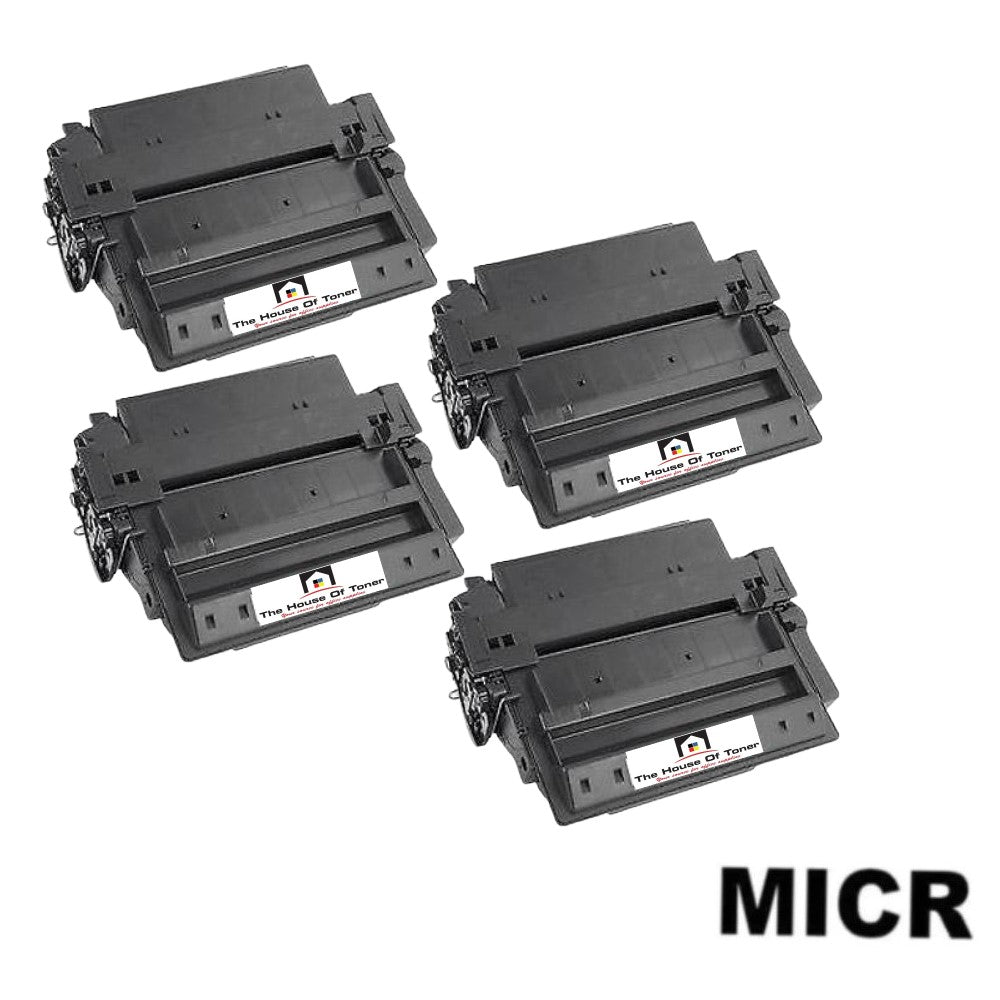 Compatible Toner Cartridge Replacement for HP Q6511X (11X) High Yield Black (12K YLD) 4-Pack (W/Micr) Compatible Toner Cartridge Replacement for HP Q6511X (11X) High Yield Black (12K YLD) 4-Pack (W/Micr)
