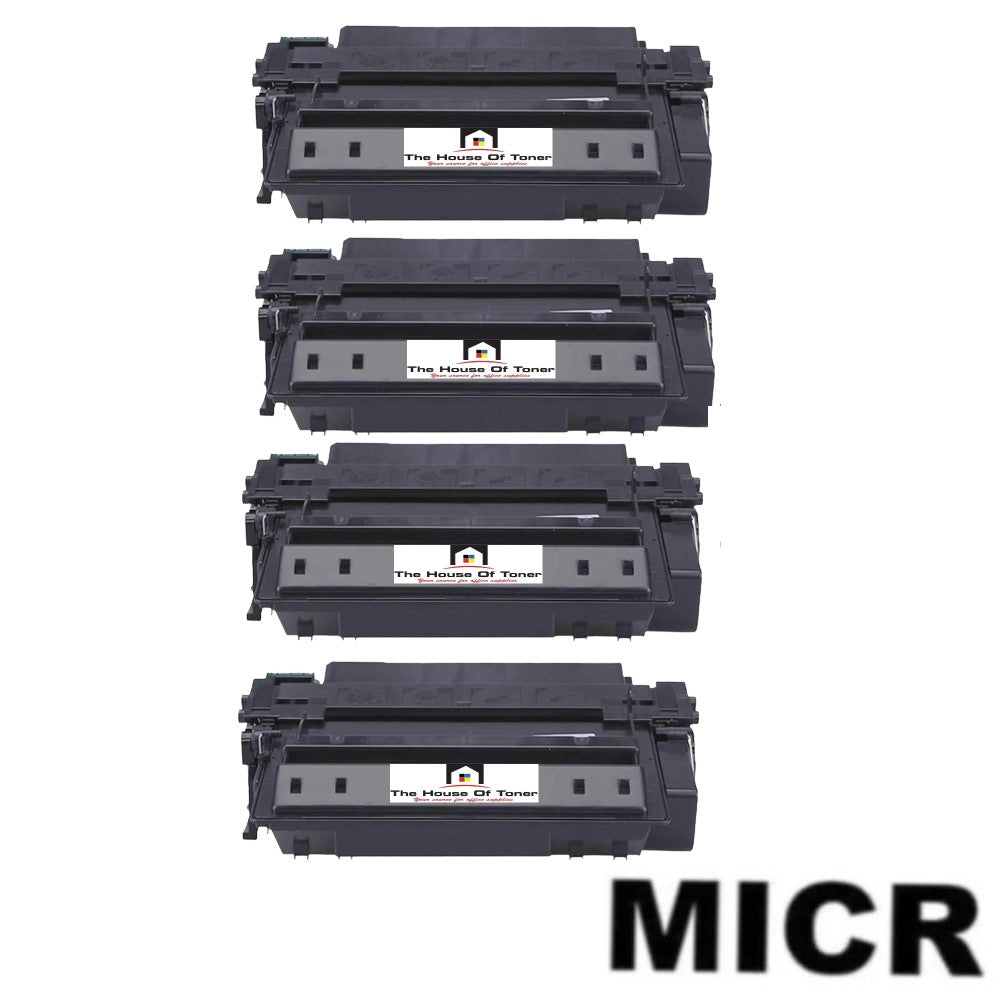 Compatible Toner Cartridge Replacement for HP Q7551X (51X) High Yield Black (13K YLD) 4-Pack (W/Micr) Compatible Toner Cartridge Replacement for HP Q7551X (51X) High Yield Black (13K YLD) 4-Pack (W/Micr)