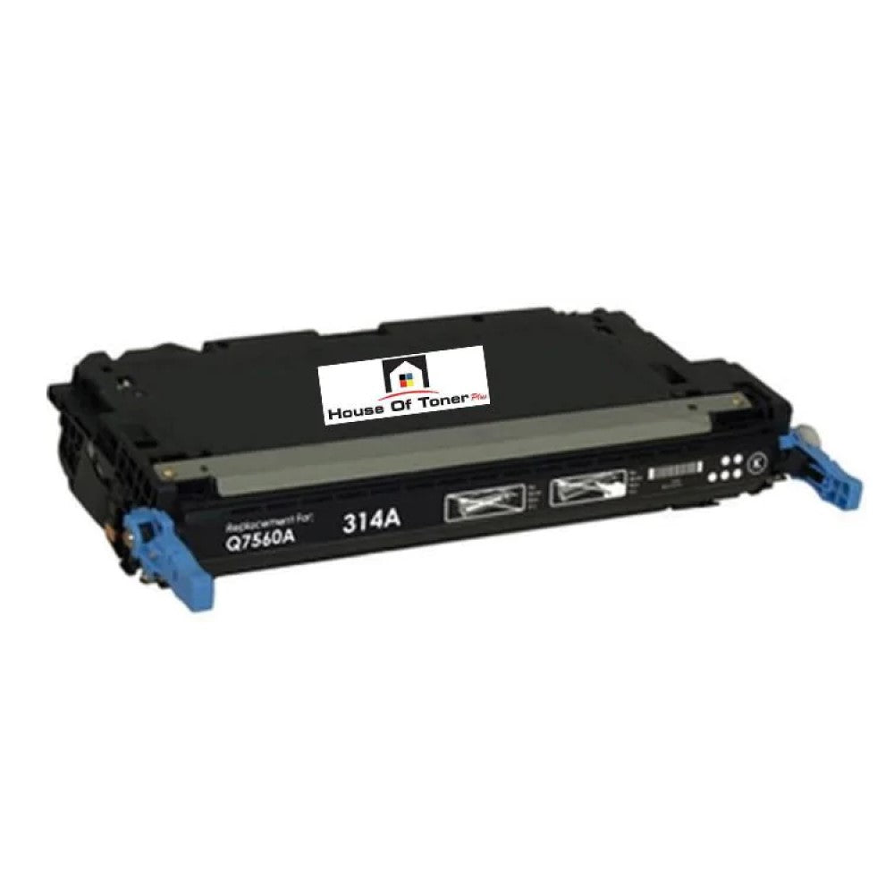 Compatible Toner Cartridge Replacement for HP Q7560A (314A) Black (3.5K YLD) Compatible Toner Cartridge Replacement for HP Q7560A (314A) Black (3.5K YLD)