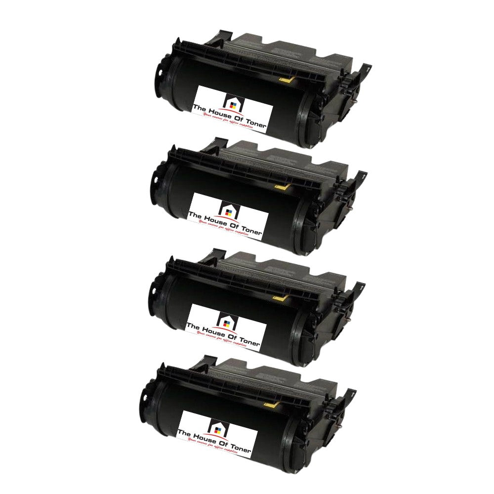 Compatible Toner Cartridge Replacement for Lexmark T650H21A (High Yield Black) 25K YLD (4-Pack) Compatible Toner Cartridge Replacement for Lexmark T650H21A (High Yield Black) 25K YLD (4-Pack)