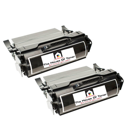 Compatible Toner Cartridge Replacement for Lexmark T654X21A (Extra High Yield Black) 36K YLD (2-Pack)