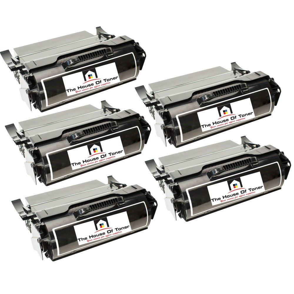 Compatible Toner Cartridge Replacement for Lexmark T654X21A (Extra High Yield Black) 36K YLD (5-Pack) Compatible Toner Cartridge Replacement for Lexmark T654X21A (Extra High Yield Black) 36K YLD (5-Pack)