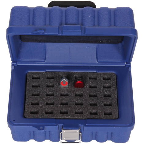 TUC08-679114 TURTLE FLASH/USB DRIVES 30 CAPACITY BLUE CASE