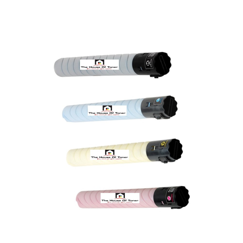 Compatible Toner Cartridge Replacement For KONICA MINOLTA A33K430, A33K230, A33K330, A33K130 (TN321C, TN321Y, TN321M, TN321BK) Cyan, Black, Yellow, Magenta (25K YLD) 4-Pack Compatible Toner Cartridge Replacement For KONICA MINOLTA A33K430, A33K230, A33K330, A33K130 (TN321C, TN321Y, TN321M, TN321BK) Cyan, Black, Yellow, Magenta (25K YLD) 4-Pack