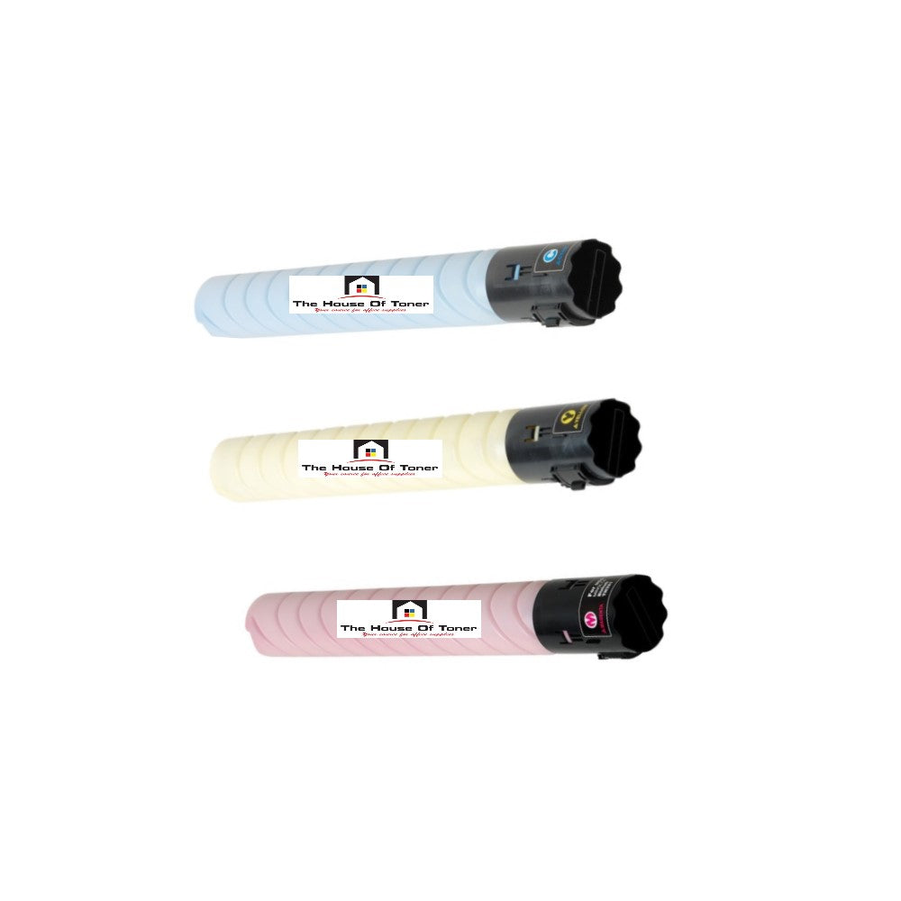 Compatible Toner Cartridge Replacement For KONICA MINOLTA A33K430, A33K230, A33K330 (TN321C, TN321Y, TN321M) Cyan, Yellow, Magenta (25K YLD) 3-Pack Compatible Toner Cartridge Replacement For KONICA MINOLTA A33K430, A33K230, A33K330 (TN321C, TN321Y, TN321M) Cyan, Yellow, Magenta (25K YLD) 3-Pack