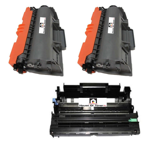 BROTHER 2) TN750/1) DR720 (COMPATIBLE) 3 PACK