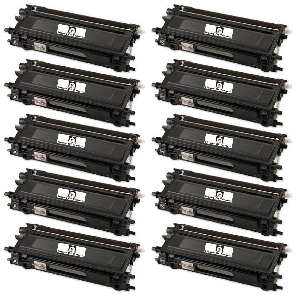 Compatible Toner Cartridge Replacement for BROTHER TN210BK (COMPATIBLE) 10 PACK Compatible Toner Cartridge Replacement for BROTHER TN210BK (COMPATIBLE) 10 PACK