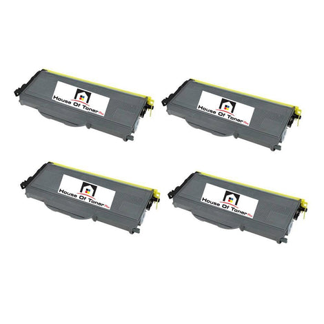 Compatible Toner Cartridge Replacement for BROTHER TN360 (TN-360) High Yield Black (4-Pack)