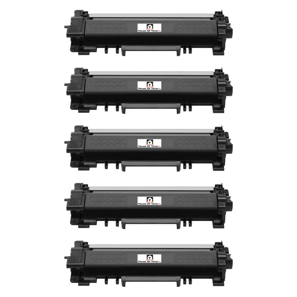 Compatible Toner Cartridge Replacement for BROTHER TN770 (TN-770) Super High Yield Black (5-Pack) Compatible Toner Cartridge Replacement for BROTHER TN770 (TN-770) Super High Yield Black (5-Pack)