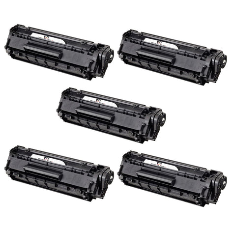 Compatible Toner Cartridge Replacement for Canon 0263B001AA (Type 104, FX9/FX10) Black (2K YLD) 5-Pack