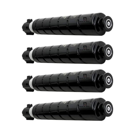 Compatible Toner Cartridge Replacement for CANON 0481C003AA (GPR-55) COMPATIBLE (4-PACK)