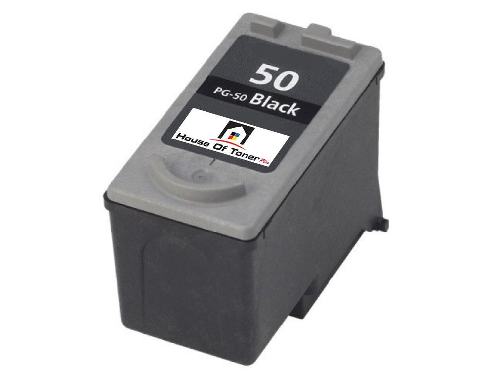 Compatible Ink Cartridge Replacement for CANON 0616B002 (PG-50) Black (330 YLD) Compatible Ink Cartridge Replacement for CANON 0616B002 (PG-50) Black (330 YLD)