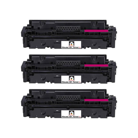 Compatible Toner Cartridge Replacement for CANON 3014C001 (COMPATIBLE) TYPE 055 (3-PACK)