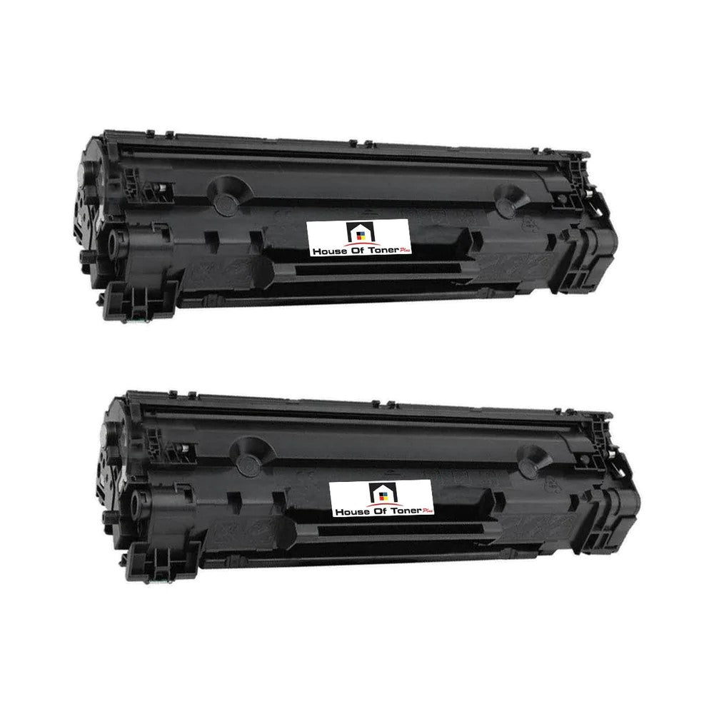 Compatible Toner Cartridge Replacement for HP CE278AJ (78A) Black (3.1K YLD) Jumbo (2-Pack) Compatible Toner Cartridge Replacement for HP CE278AJ (78A) Black (3.1K YLD) Jumbo (2-Pack)