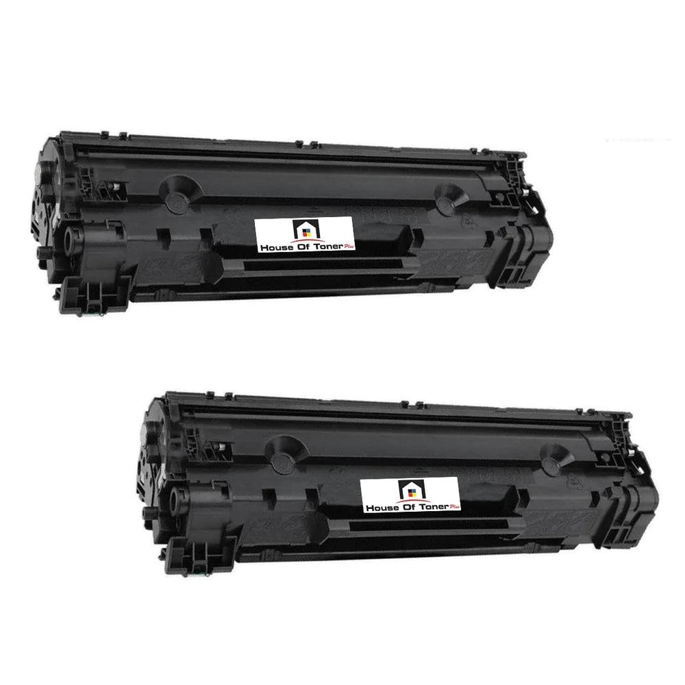 Compatible Toner Cartridge Replacement for HP CE285A (85A) Black (3K) Jumbo (2-Pack) Compatible Toner Cartridge Replacement for HP CE285A (85A) Black (3K) Jumbo (2-Pack)