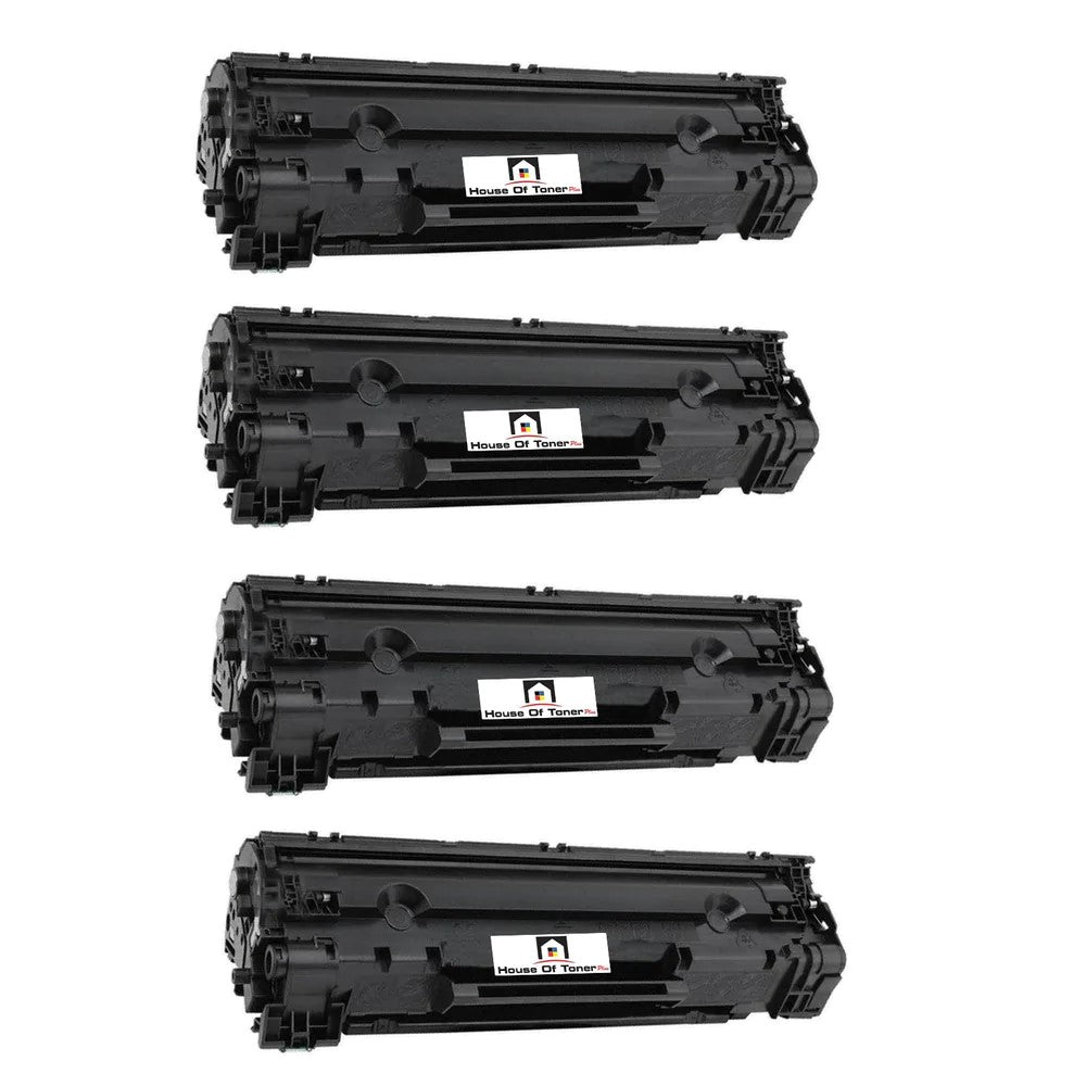 Compatible Toner Cartridge Replacement for HP CE285A (85A) Black (3K) Jumbo (4-Pack) Compatible Toner Cartridge Replacement for HP CE285A (85A) Black (3K) Jumbo (4-Pack)