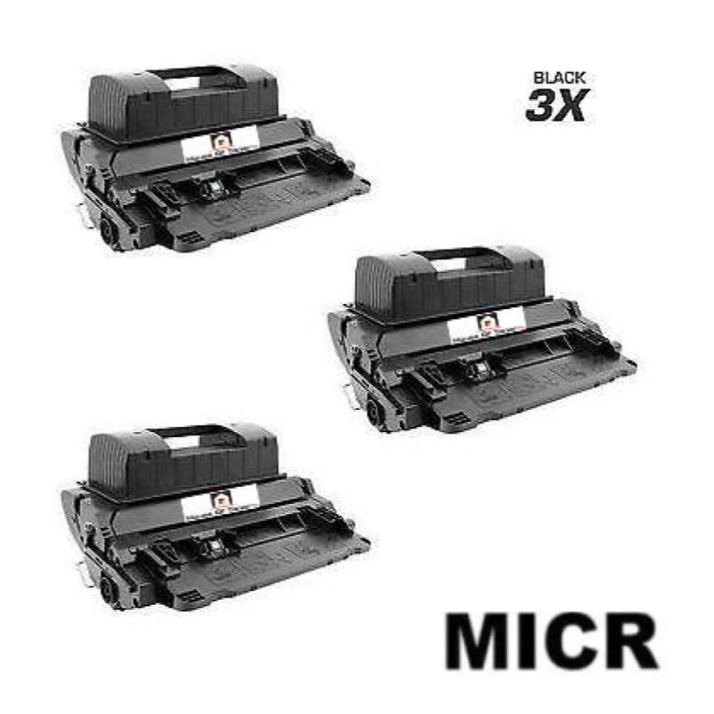 Compatible Toner Cartridge Replacement for HP CE390X (90X) Black (24K YLD) 3-Pack (W/MICR) Compatible Toner Cartridge Replacement for HP CE390X (90X) Black (24K YLD) 3-Pack (W/MICR)