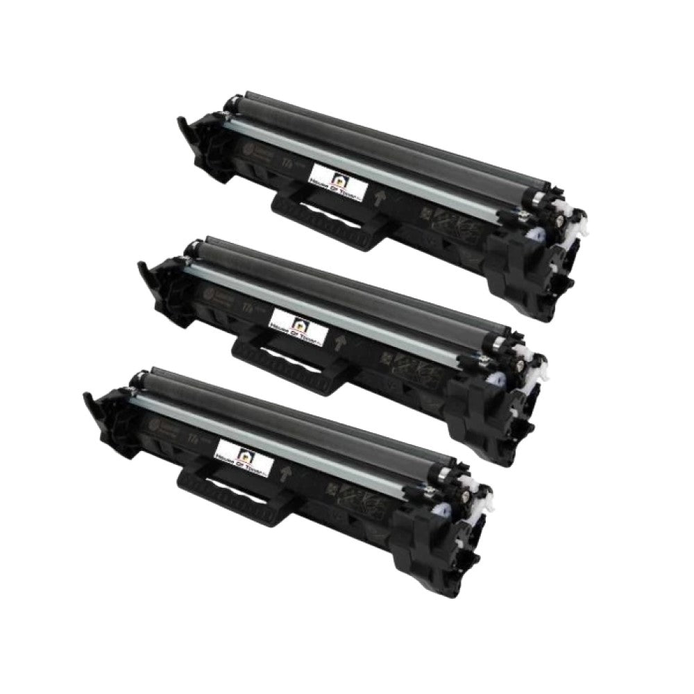 Compatible Toner Cartridge Replacement for HP CF217A (17A) Black (1.6K YLD) 3-Pack Compatible Toner Cartridge Replacement for HP CF217A (17A) Black (1.6K YLD) 3-Pack
