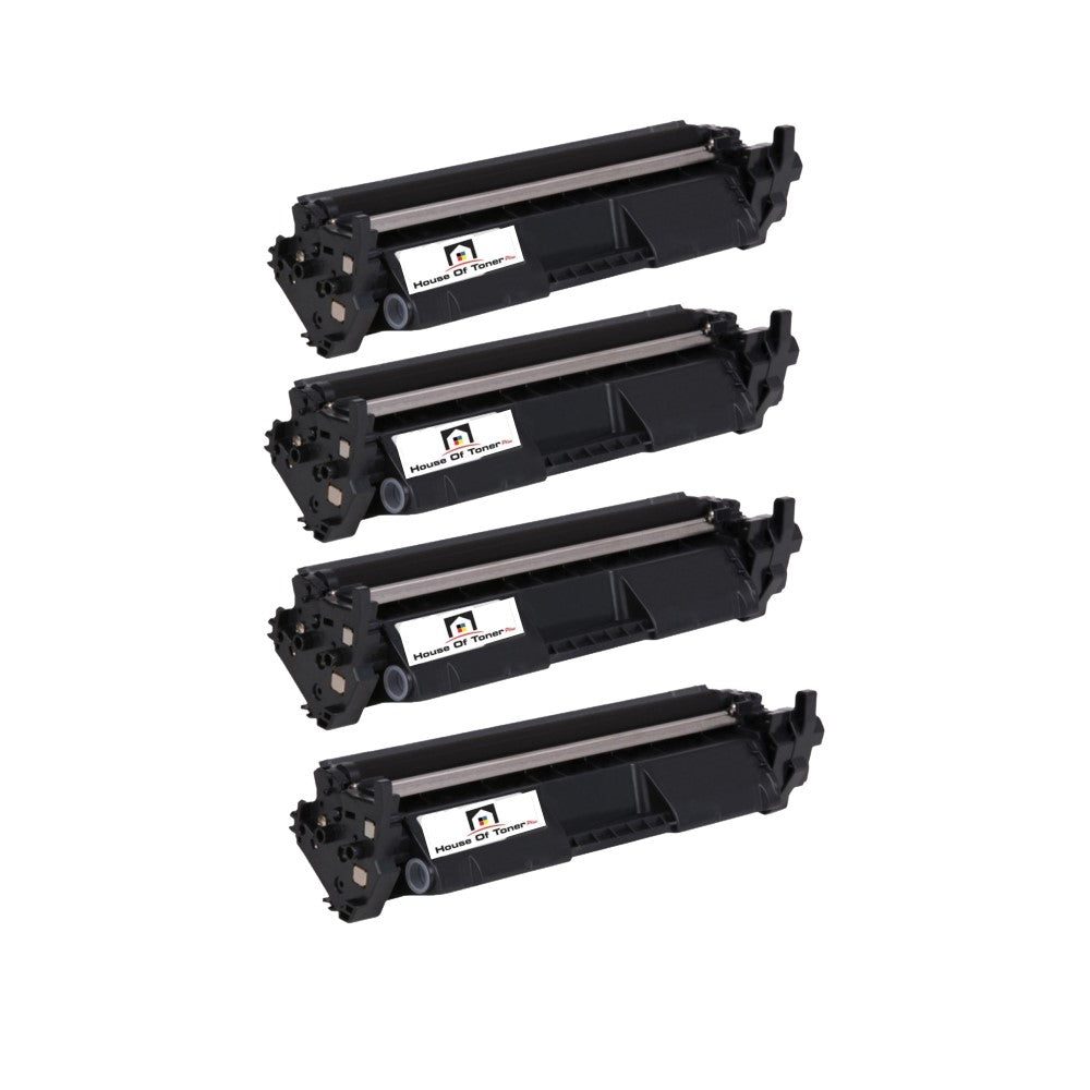 Compatible Toner Cartridge Replacement for HP CF230X (30X) Black (3.5K) 4-Pack Compatible Toner Cartridge Replacement for HP CF230X (30X) Black (3.5K) 4-Pack