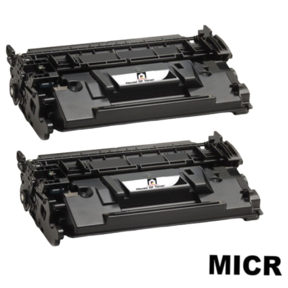 Compatible Toner Cartridge Replacement For HP CF258A (58A) Black (3K YLD) 2-Pack (W/Micr) Compatible Toner Cartridge Replacement For HP CF258A (58A) Black (3K YLD) 2-Pack (W/Micr)