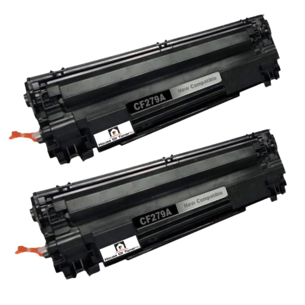Compatible Toner Cartridge Replacement for HP CF279A (79A) Black (2.5K YLD) Jumbo (2-Pack) Compatible Toner Cartridge Replacement for HP CF279A (79A) Black (2.5K YLD) Jumbo (2-Pack)