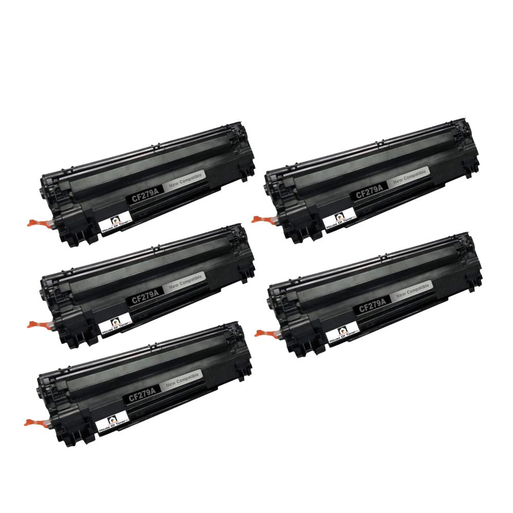 Compatible Toner Cartridge Replacement for HP CF279A (79A) Black (1K YLD) 5-Pack Compatible Toner Cartridge Replacement for HP CF279A (79A) Black (1K YLD) 5-Pack