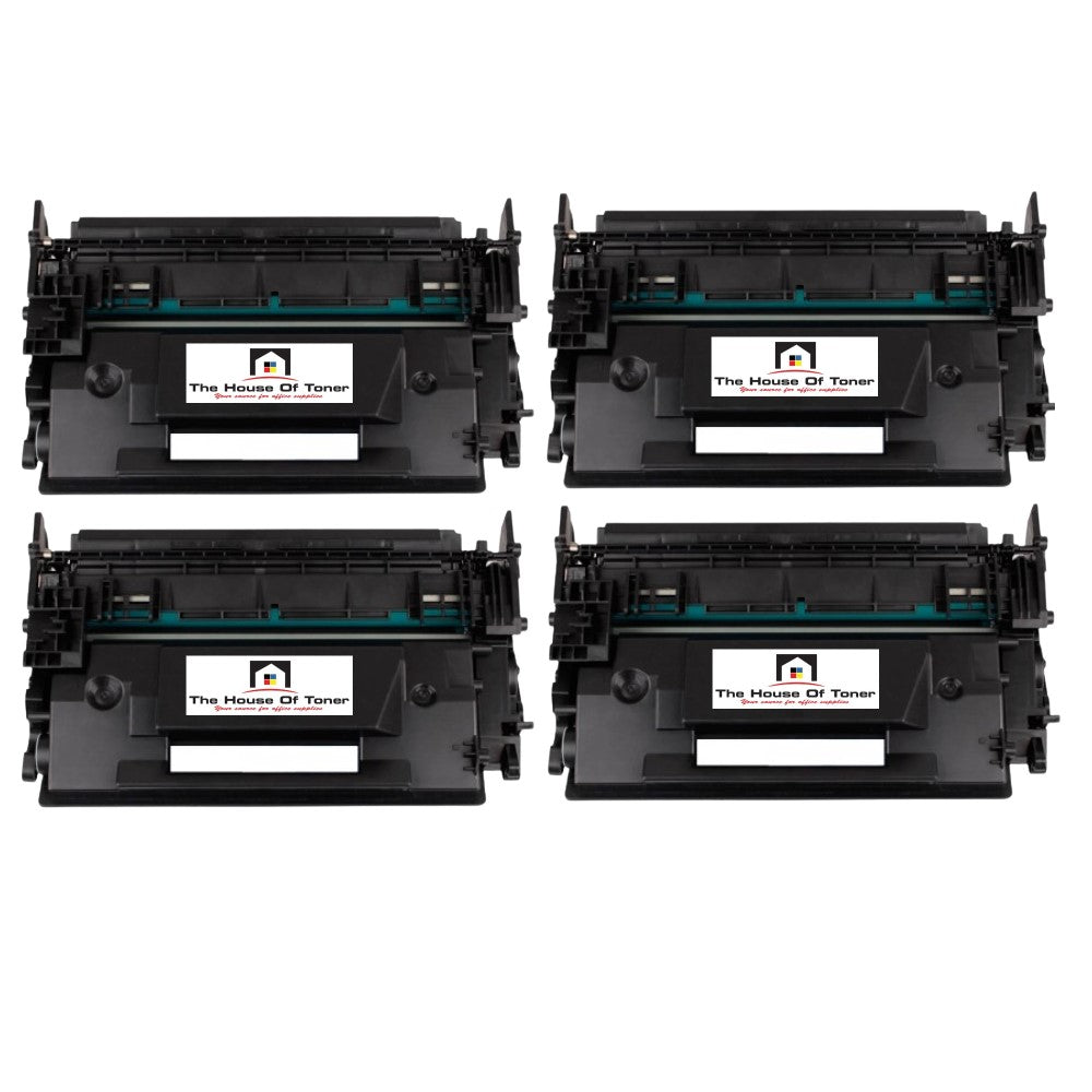 Compatible Toner Cartridge Replacement For HP CF287X (87X) High Yield Black (18K YLD) 4-Pack Compatible Toner Cartridge Replacement For HP CF287X (87X) High Yield Black (18K YLD) 4-Pack