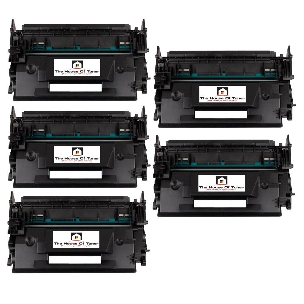Compatible Toner Cartridge Replacement For HP CF287X (87X) High Yield Black (18K YLD) 5-Pack Compatible Toner Cartridge Replacement For HP CF287X (87X) High Yield Black (18K YLD) 5-Pack