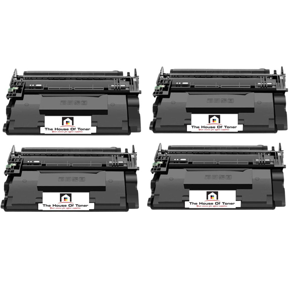 Compatible Toner Cartridge Replacement For HP CF289X (89X) High Yield Black (10K YLD) 4-Pack (W/New Chip) Compatible Toner Cartridge Replacement For HP CF289X (89X) High Yield Black (10K YLD) 4-Pack (W/New Chip)