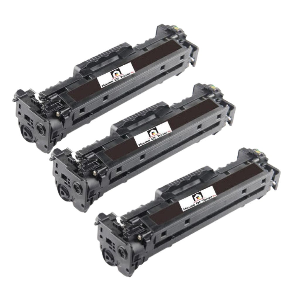 Compatible Toner Cartridge Replacement for HP CF380X (312X) High Yield Black (4.4K YLD) 3-Pack Compatible Toner Cartridge Replacement for HP CF380X (312X) High Yield Black (4.4K YLD) 3-Pack
