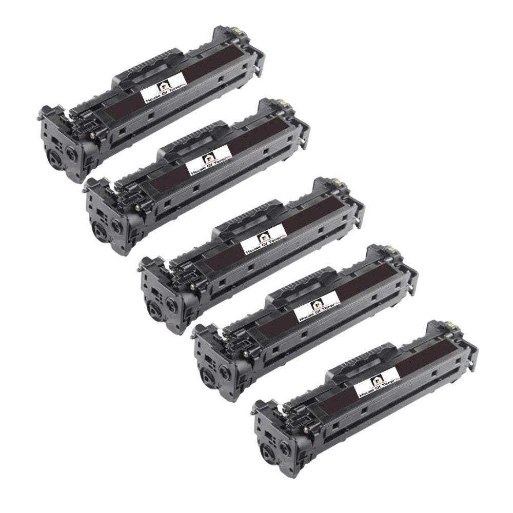 Compatible Toner Cartridge Replacement for HP CF380X (312X) High Yield Black (4.4K YLD) 5-Pack Compatible Toner Cartridge Replacement for HP CF380X (312X) High Yield Black (4.4K YLD) 5-Pack