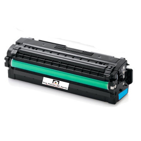 Compatible Toner Cartridge Replacement for SAMSUNG CLTC506L (CLT-C506L) Cyan (3.5K YLD)